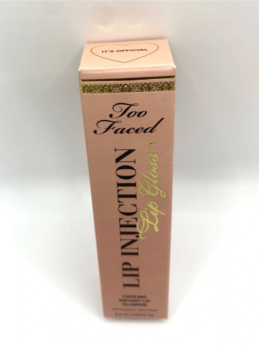 Too Faced Lip Injection It's Official Cooling Instant‎ Lip Plumper Lip Gloss New